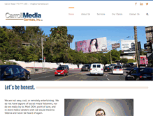Tablet Screenshot of carrollmedia.com